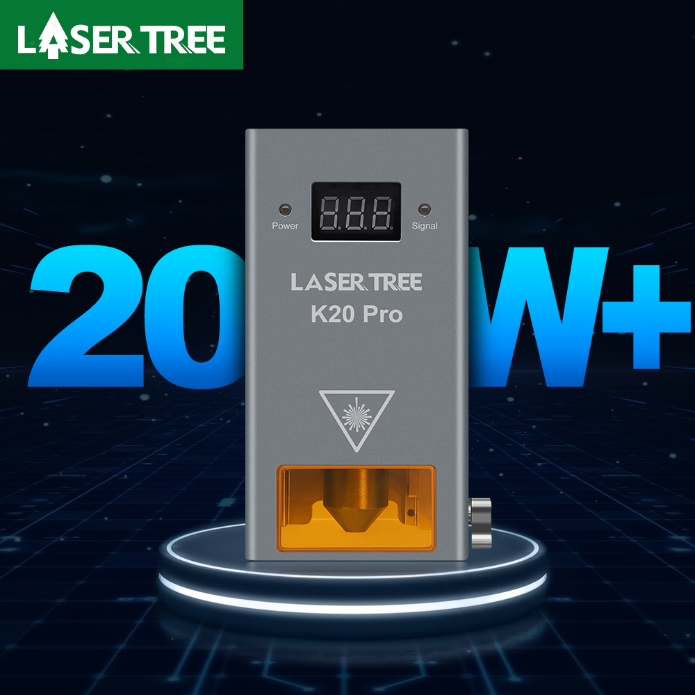 Industrial Laser Cutter - LASER TREE K20 20W Optical Power