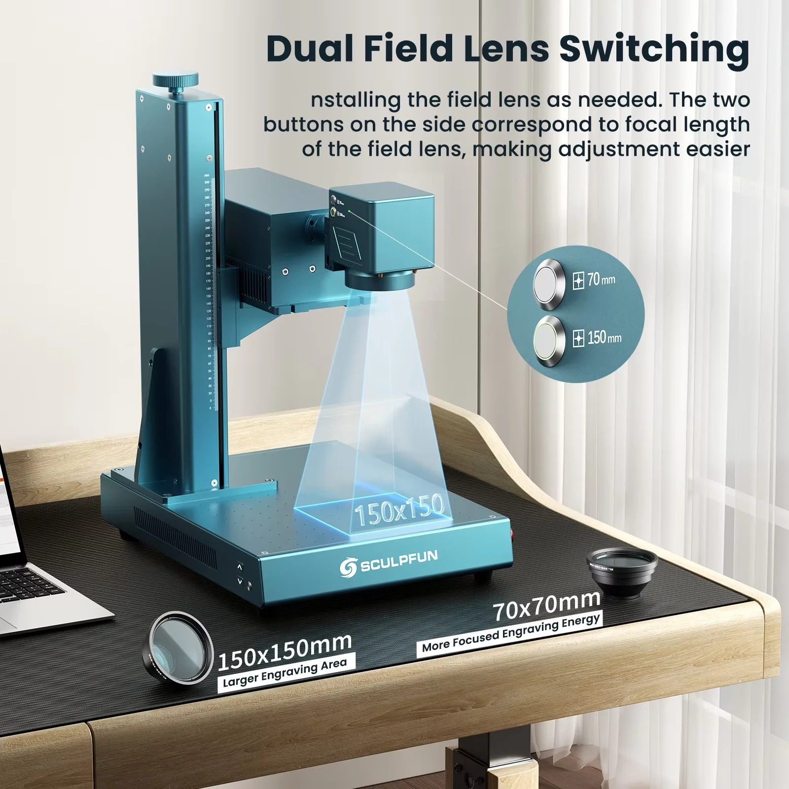 Industrial Uv Laser Engraver - SCULPFUN V5 UV Laser Engraver Industrial-Grade