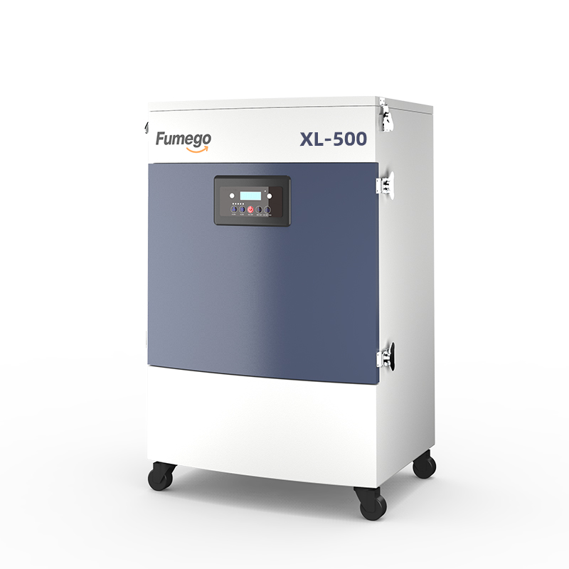 Industrial Laser Fume Extractor - 450W Strong Suction High Efficiency Industry