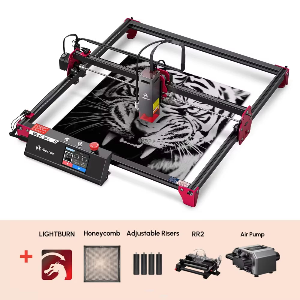 Industrial Laser Cutter - Algolaser DIY KIT MK2 40*43cm CNC