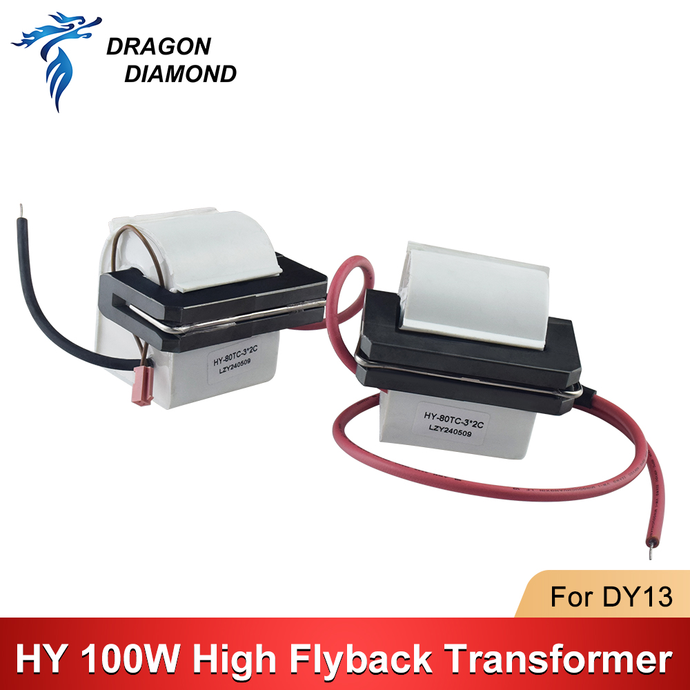 Industrial Laser Cutter - HY 100W High Voltage Flyback Transformer