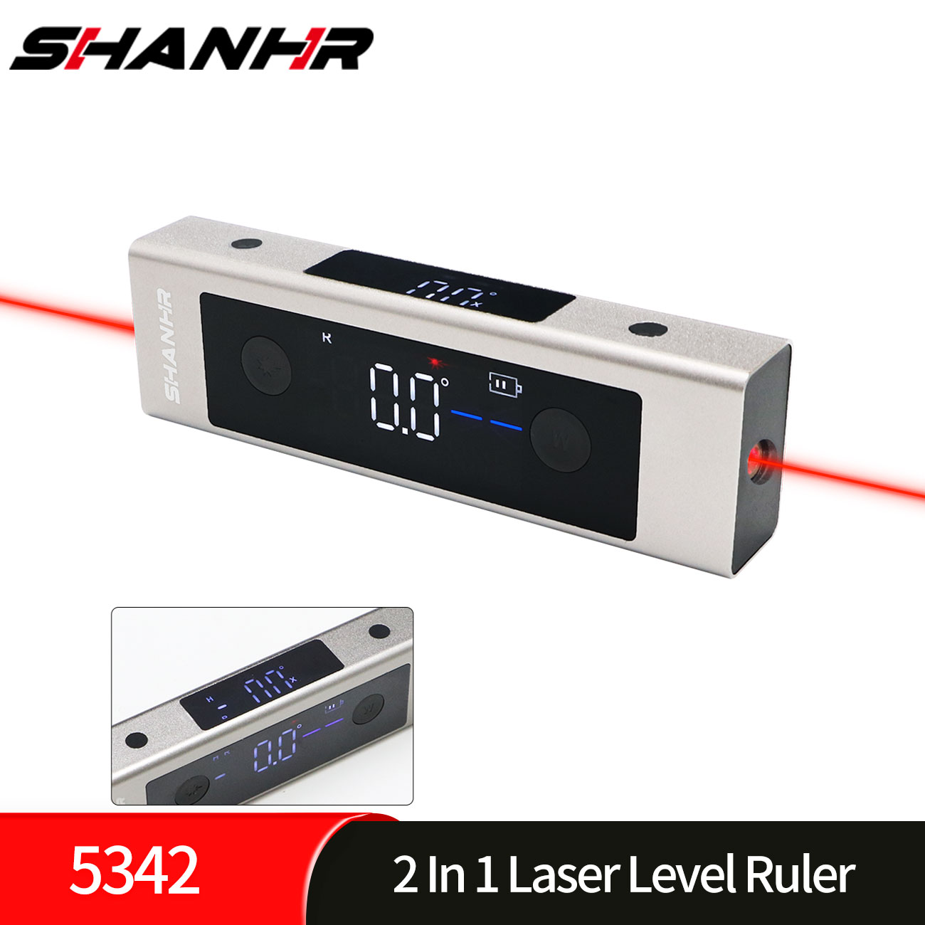 SHANHR 2 In 1 Laser Level Rule - Industrial Laser Alignment 评论和价格