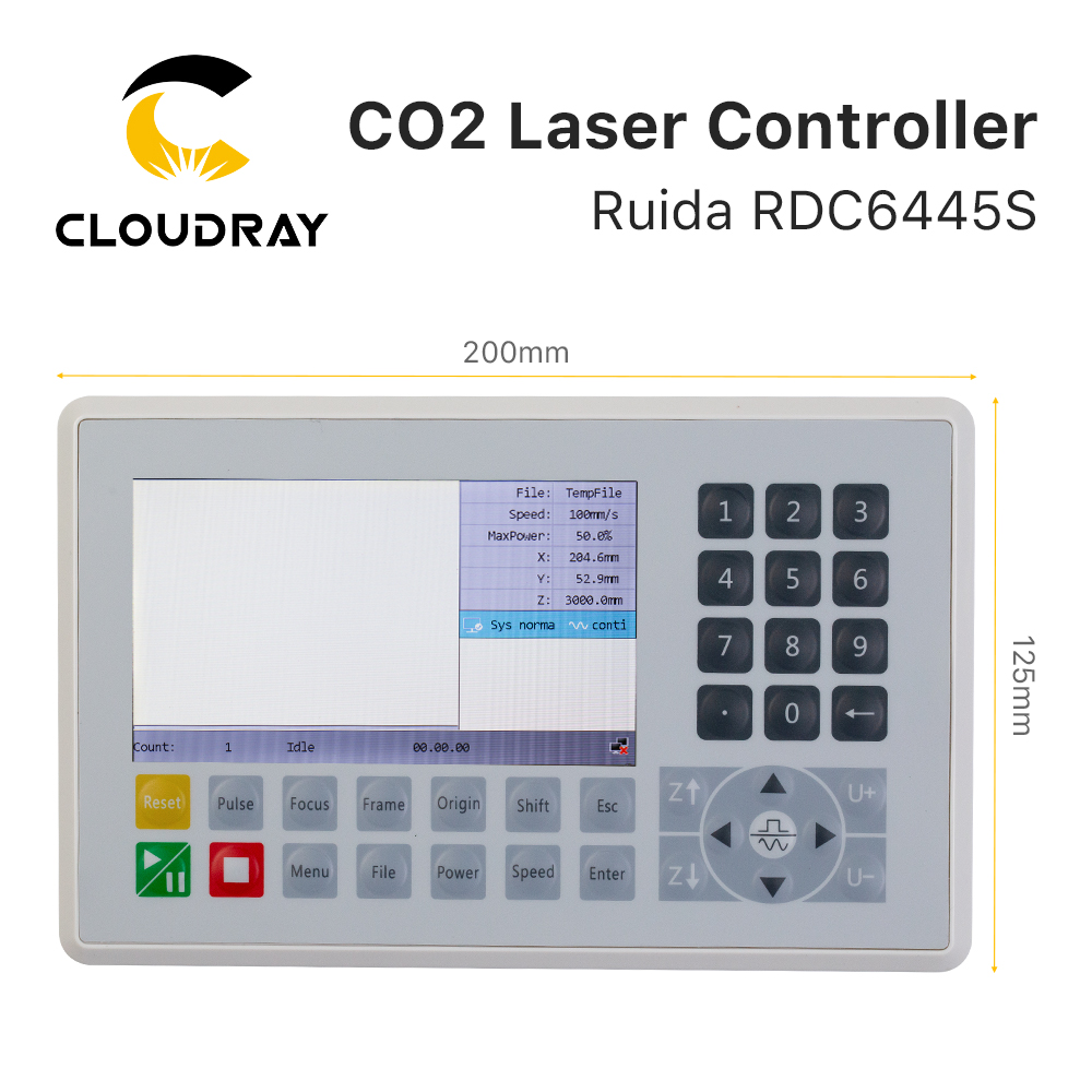 Ruida RDC6445 RDC6445G RDC6445 - Industrial Laser Cutter 评论和价格