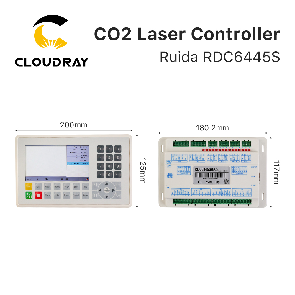 Ruida RDC6445 RDC6445G RDC6445 - Industrial Laser Cutter 评论和价格