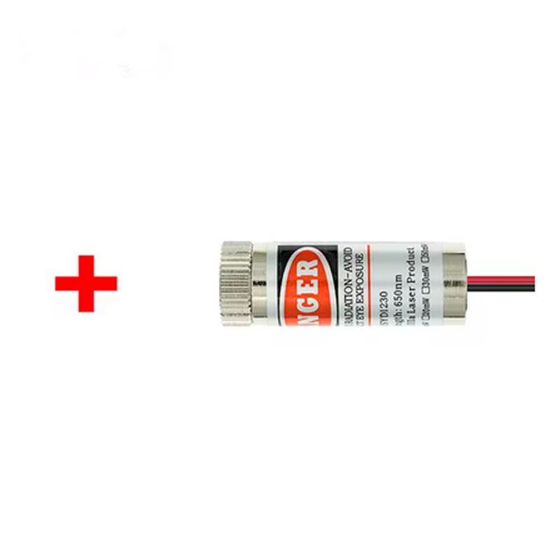 650nm 5mW Red Point / Line / C - Industrial Laser Head 评论和价格