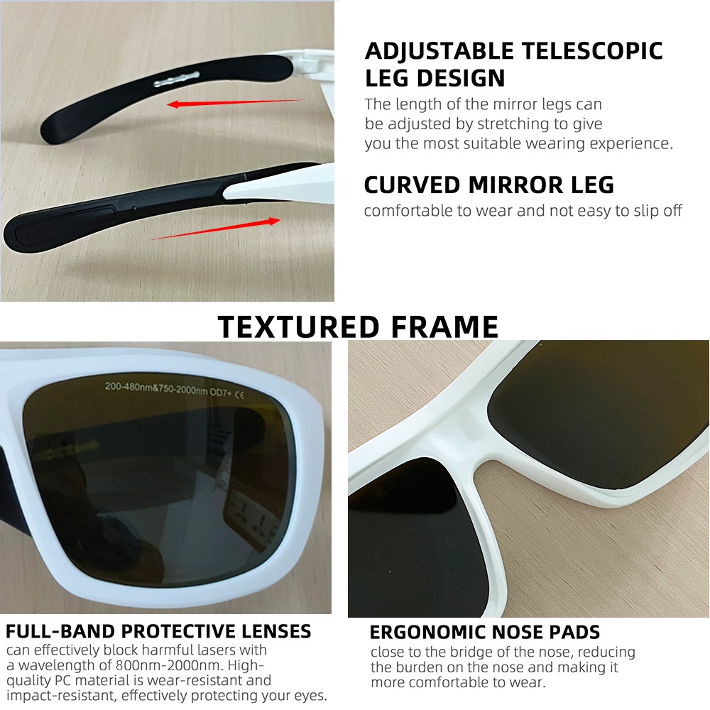 OD7 Laser Safety Glasses Goggl - Industrial Laser Hair Removal 评论和价格