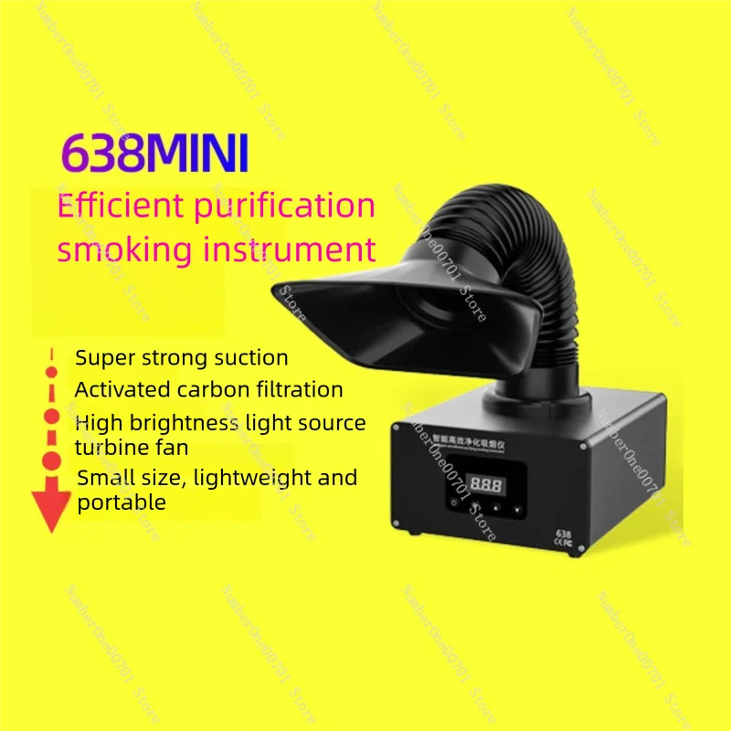 TBK638 Mini Smoke Exhaust Fan  - Fume Extractor Laser 评论和价格