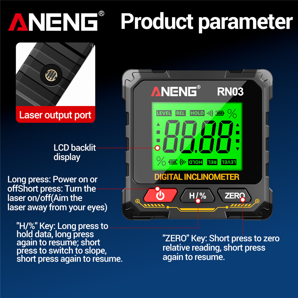 ANENG RN02/RN03 Laser Digital  - Industrial Laser Alignment 评论和价格