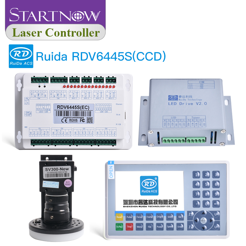 Startnow Ruida RDV6445G CCD Vi - Industrial Laser Cutter 评论和价格