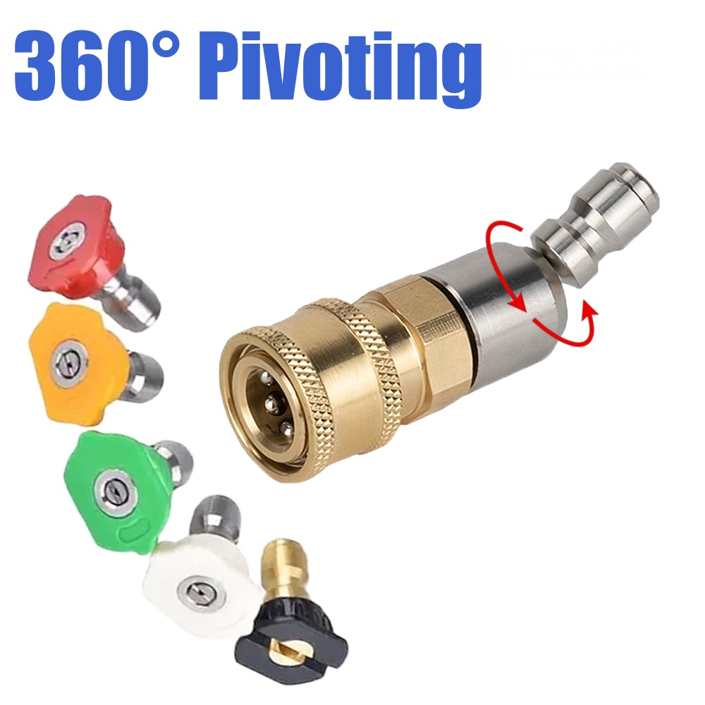 360° Pivoting Pressure Washer  - Laser Nozzle Ceramic 评论和价格