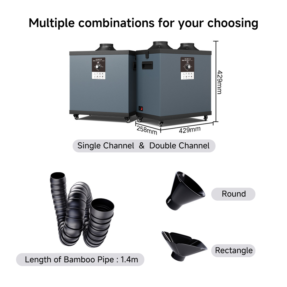 KNOKOO FES200K High Power Sold - Fume Extractor Laser 评论和价格