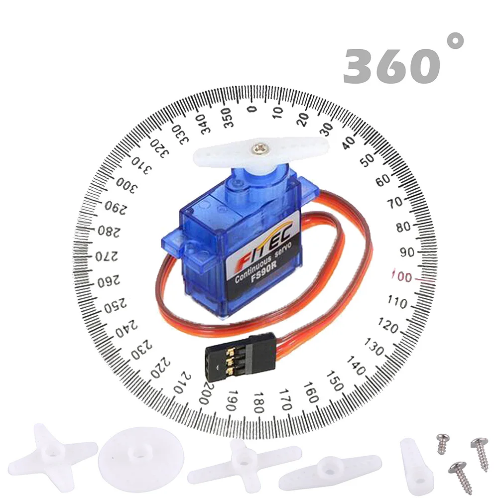 Feetech Mini FS90R Micro Servo - Servo Motor Cnc 评论和价格