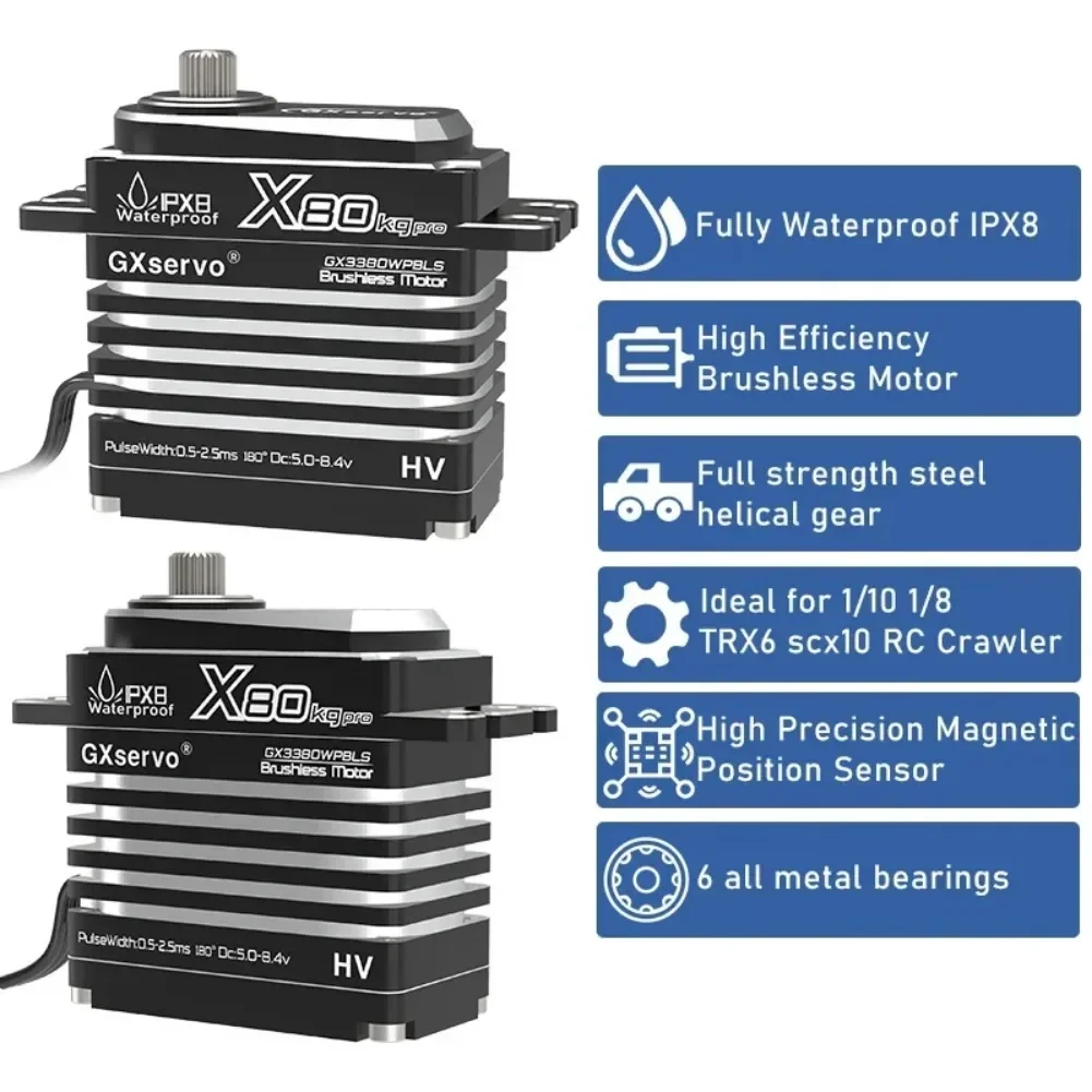 80KG Digital Servo Motor All M - Servo Motor Cnc 评论和价格