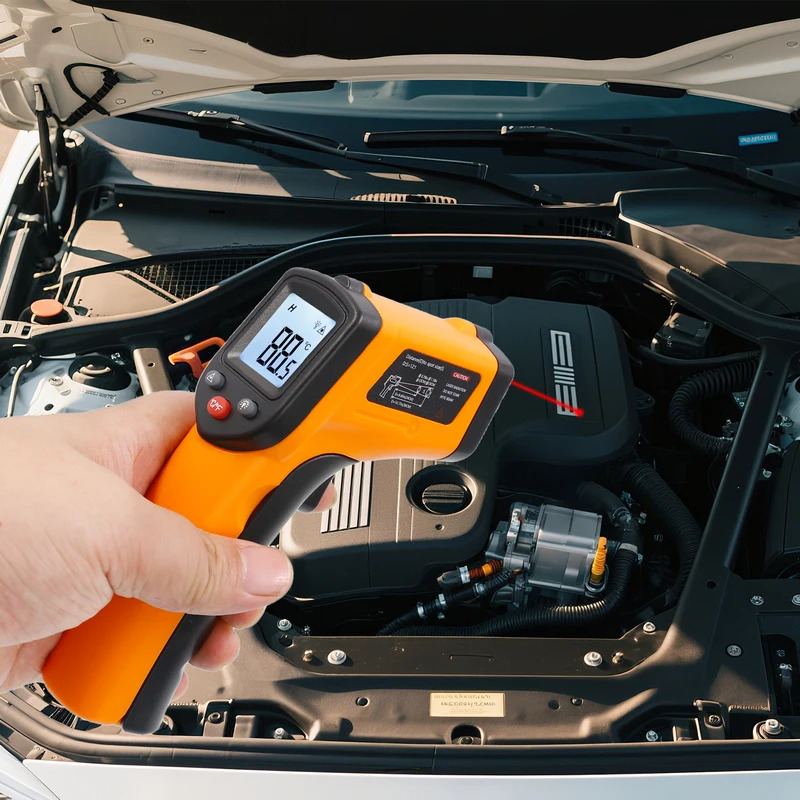 New Infrared Thermometer Handh - Industrial Laser Blaster 评论和价格