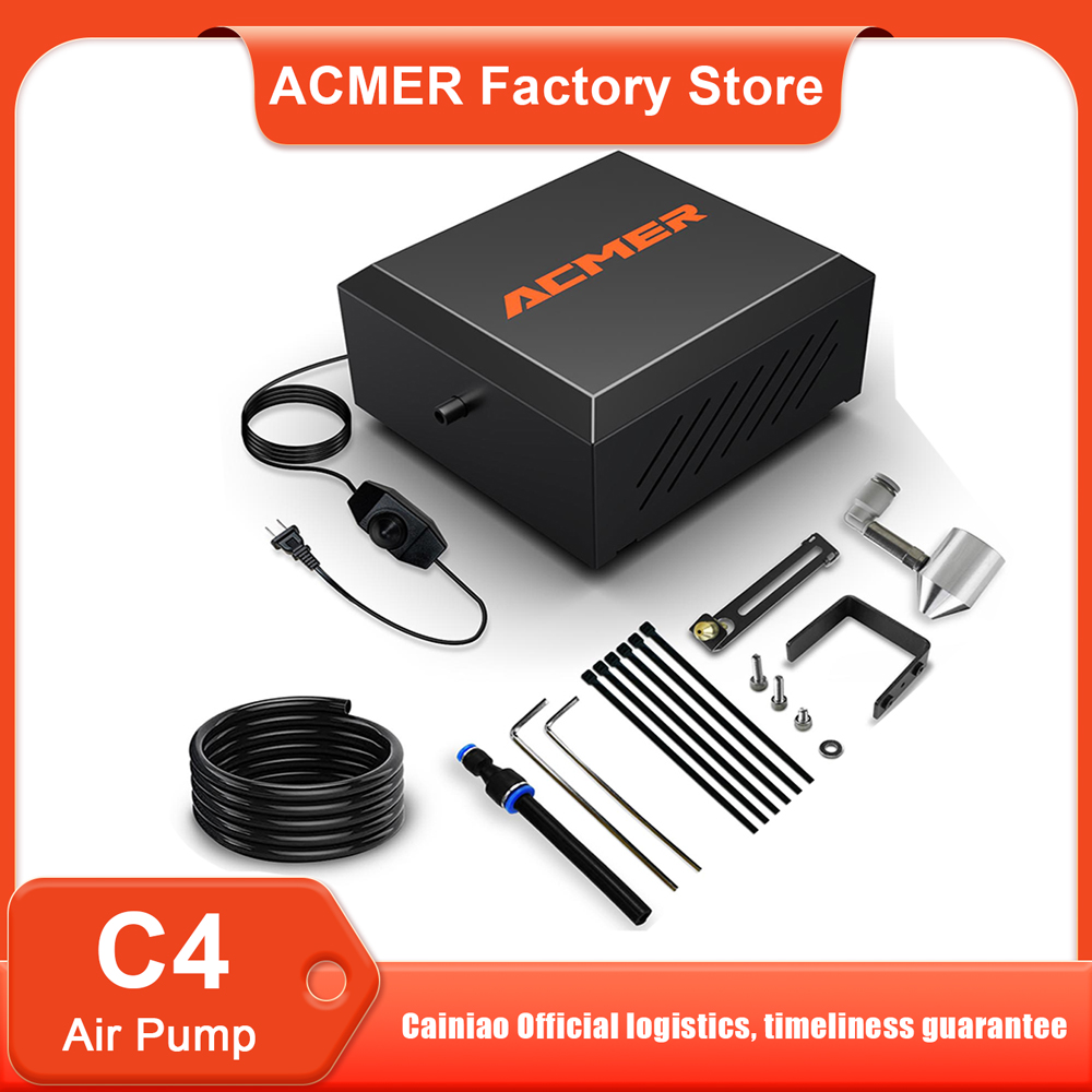 ACMER C4 Laser Air Assist Pump - Fume Extractor Laser 评论和价格