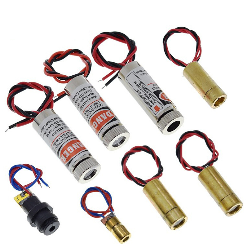 650nm 5mW Red Point / Line / C - Industrial Laser Head 评论和价格