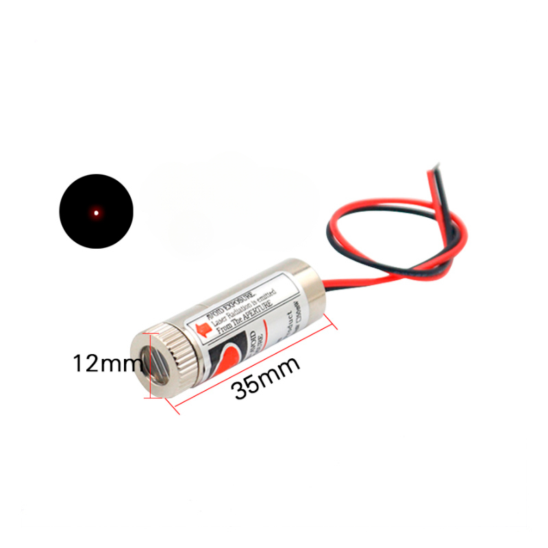 650nm 5mW Red Point / Line / C - Industrial Laser Head 评论和价格