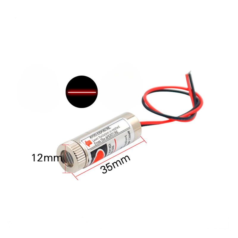 650nm 5mW Red Point / Line / C - Industrial Laser Head 评论和价格