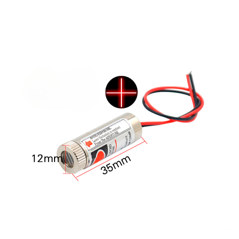 650nm 5mW Red Point / Line / C - Industrial Laser Head 评论和价格