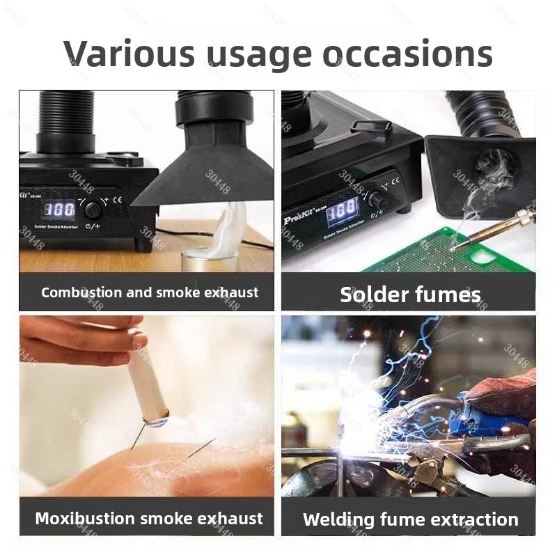 SS-596G Desktop Solder Smoke P - Fume Extractor Laser 评论和价格