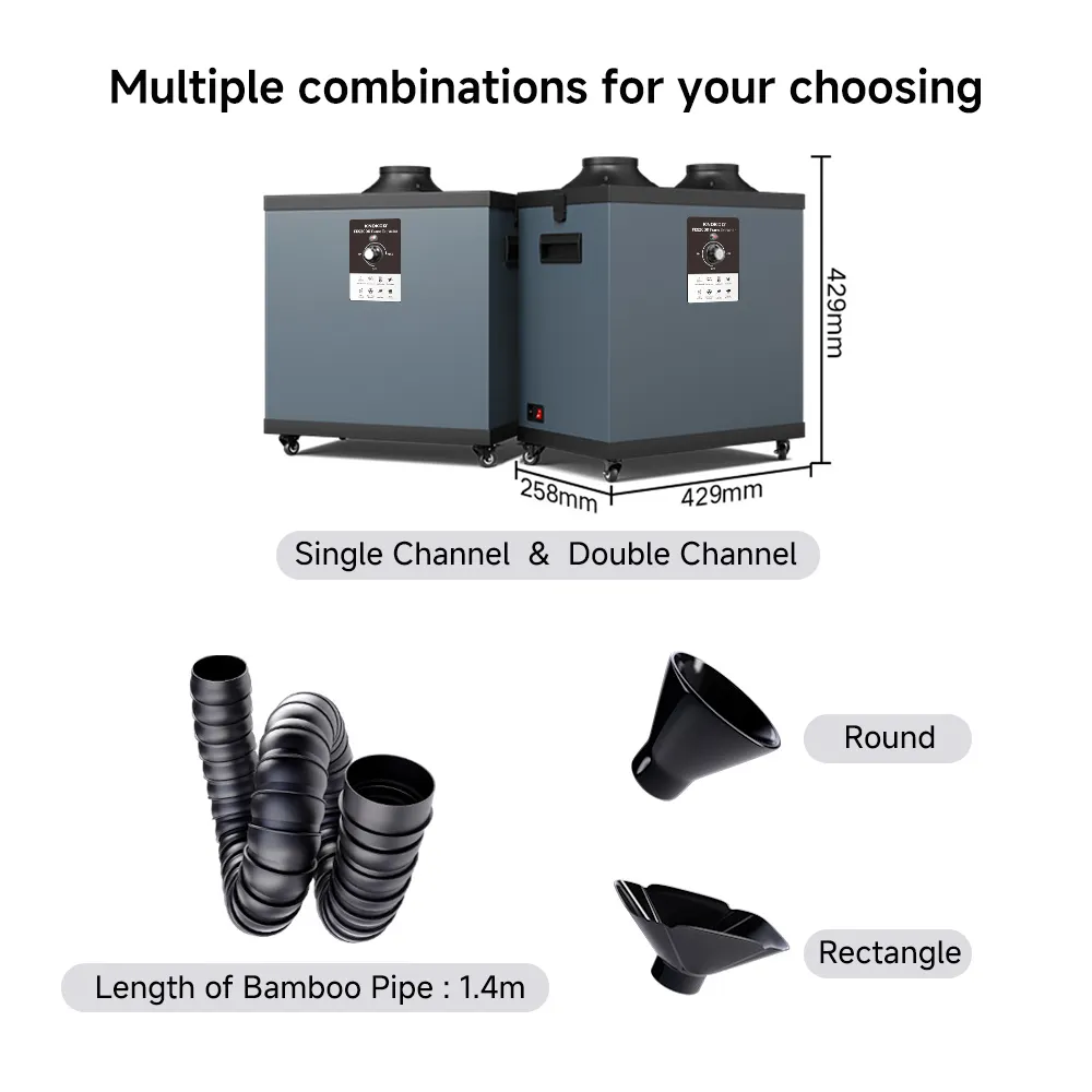 KNOKOO 200W Industrial Dust Fi - Fume Extractor Laser 评论和价格
