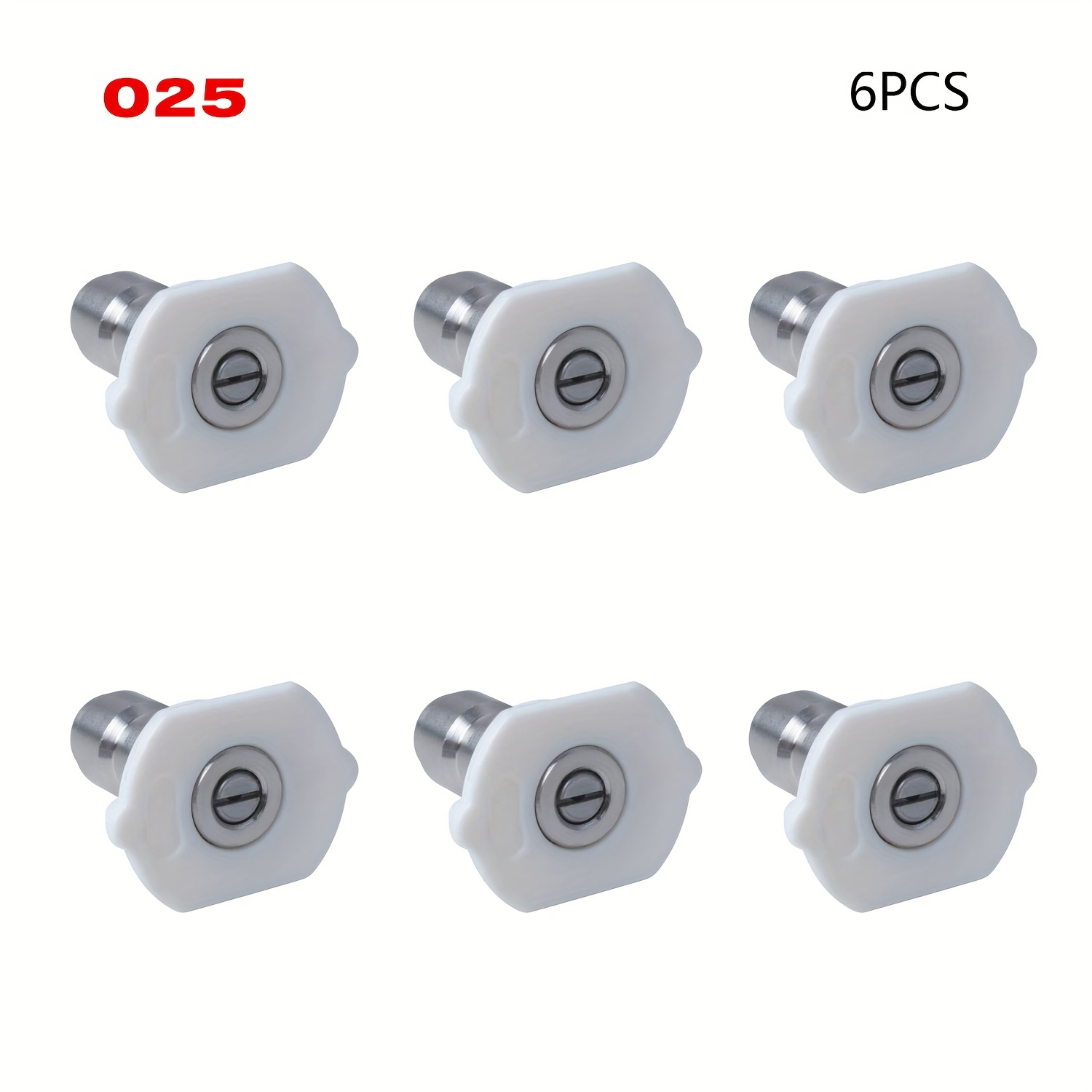 6‑Pack Stainless Steel Pressur - Laser Nozzle Ceramic 评论和价格