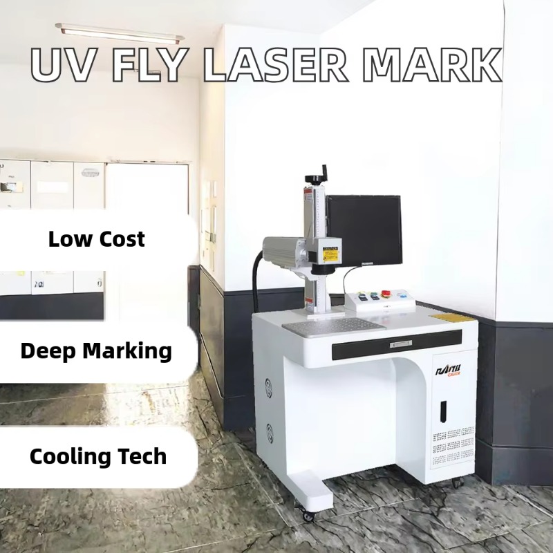 New Arrival UV Fly Laser Marki - Industrial Laser Printer 评论和价格