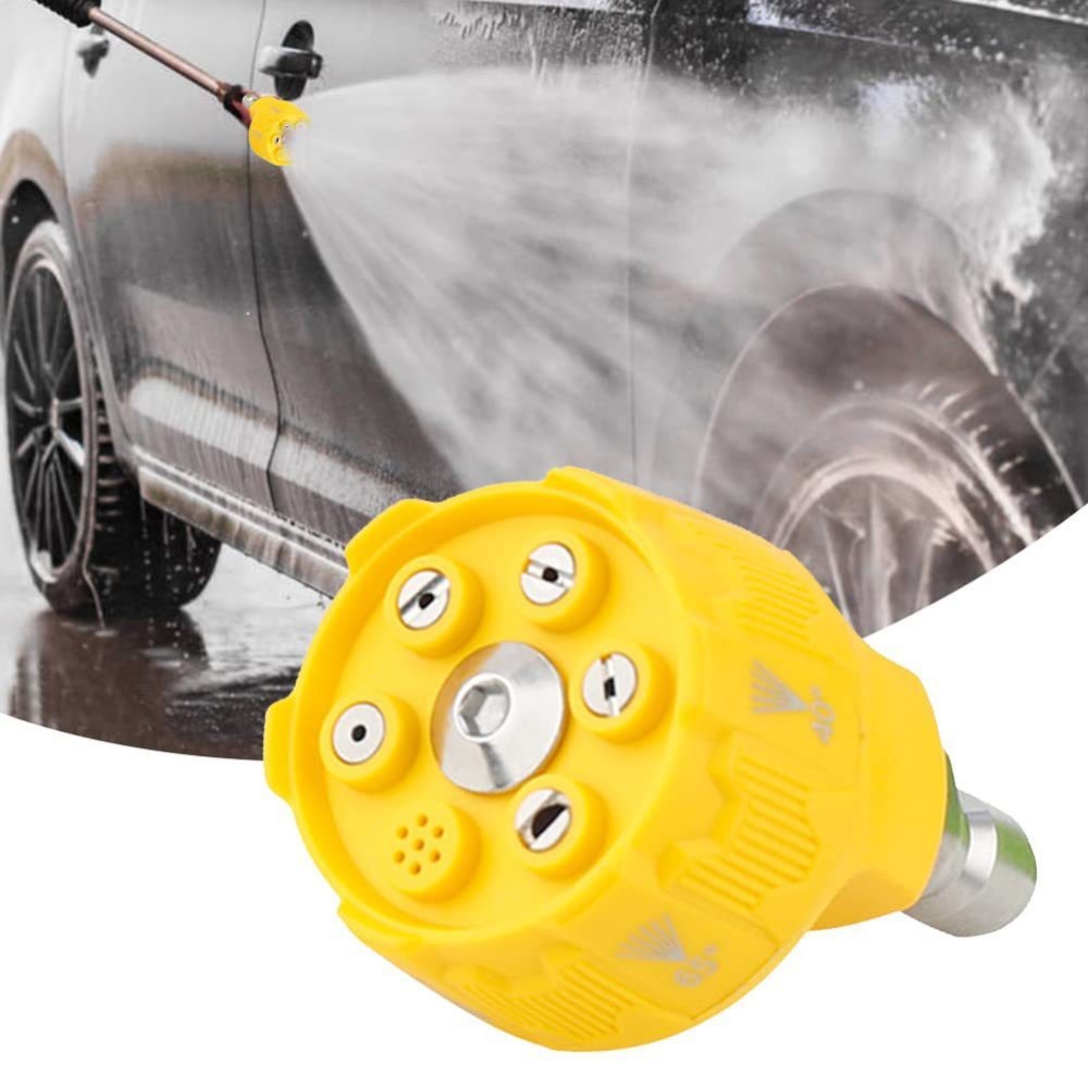 New 6in1 Pressure Washer Nozzl - Laser Nozzle Ceramic 评论和价格