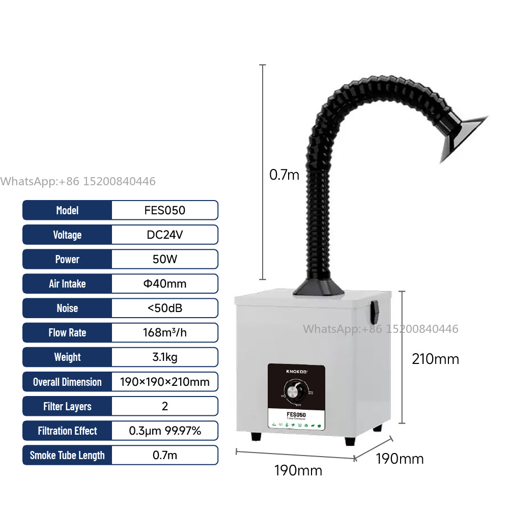 Industrial-Grade Solder Fume E - Industrial Laser Fume Extractor 评论和价格
