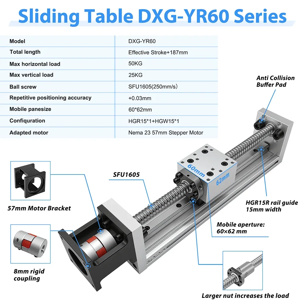 High-Precision 0.03mm Mini Lin - Servo Motor Cnc 评论和价格