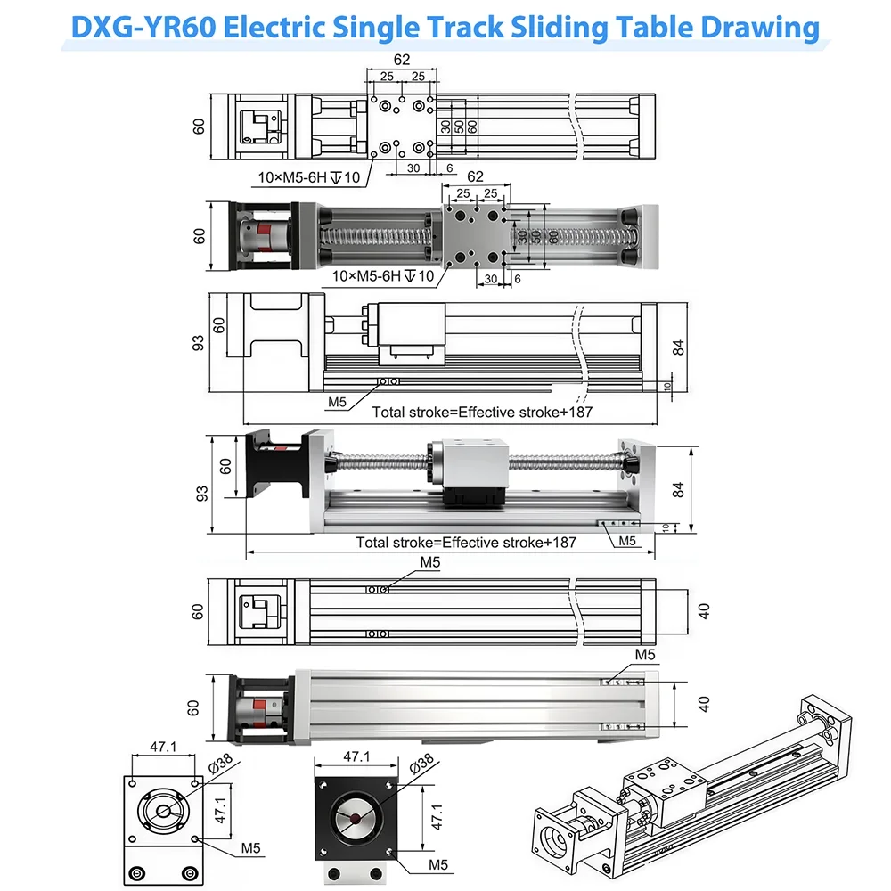 High-Precision 0.03mm Mini Lin - Servo Motor Cnc 评论和价格