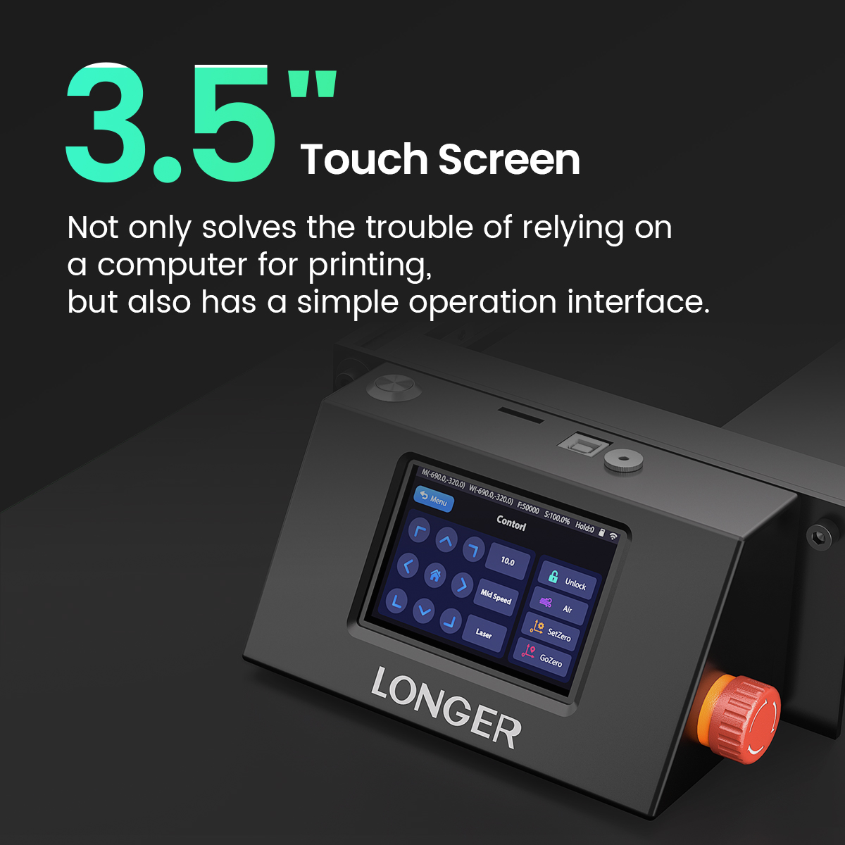 LONGER 20W 10W 5W Smart Laser  - Industrial Laser Cutter 评论和价格