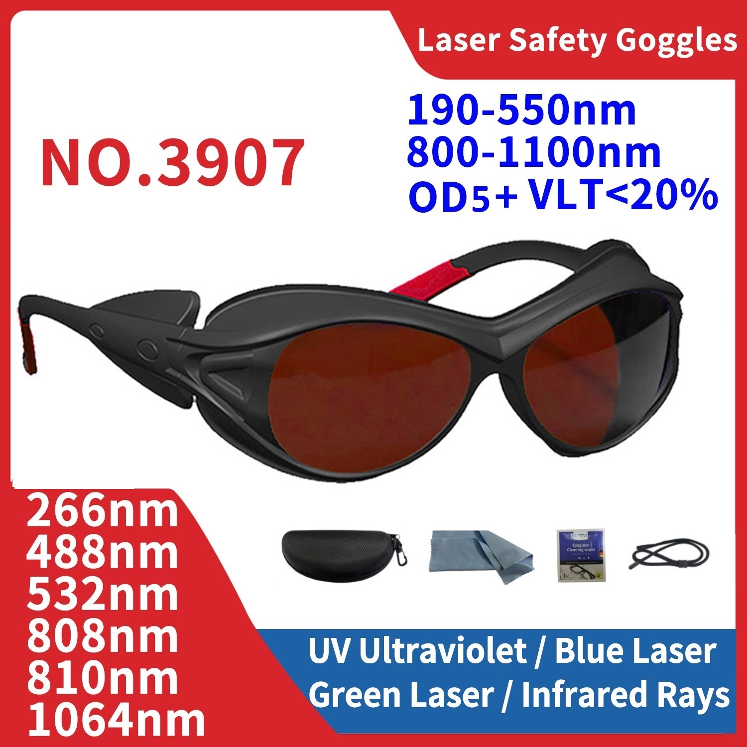 Laser Goggles Protective Glass - Industrial Yag Laser 评论和价格